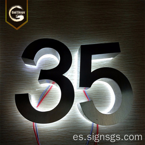 Letrero LED personalizado al aire libre